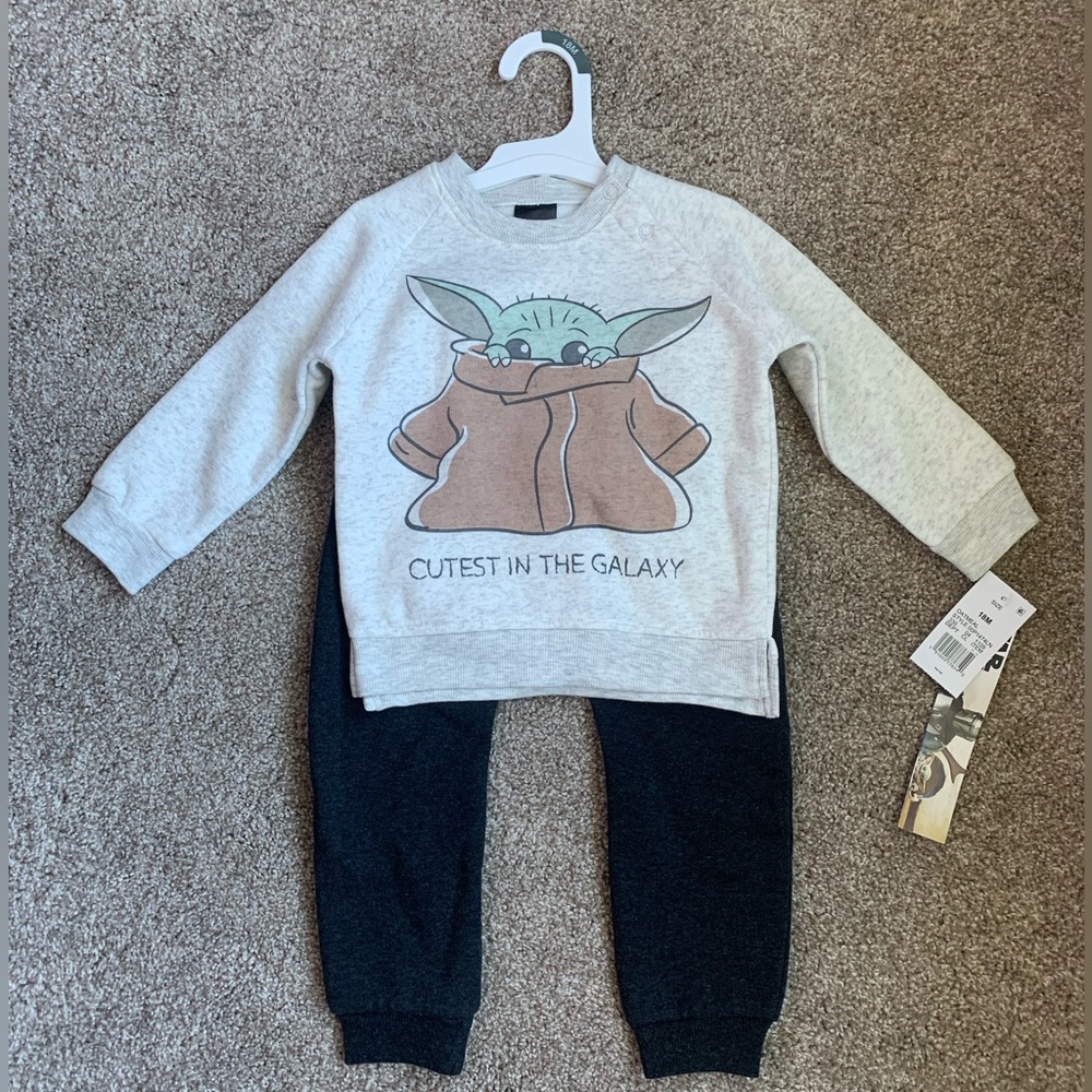 Star Wars toddler sweatsuit